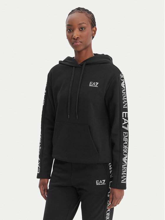 EA7 Emporio Armani EA7 Emporio Armani Tepláková súprava 7W000116 AF10443 MC001 Čierna Regular Fit