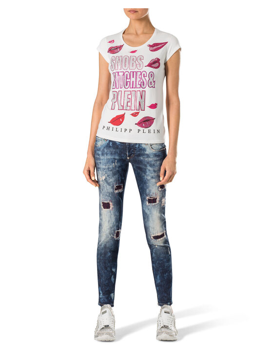PHILIPP PLEIN PHILIPP PLEIN Jeans 30803 Grigio Skinny Fit
