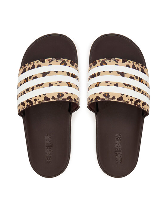 adidas adidas Nazouváky adilette Platform Slides JR9234 Hnědá