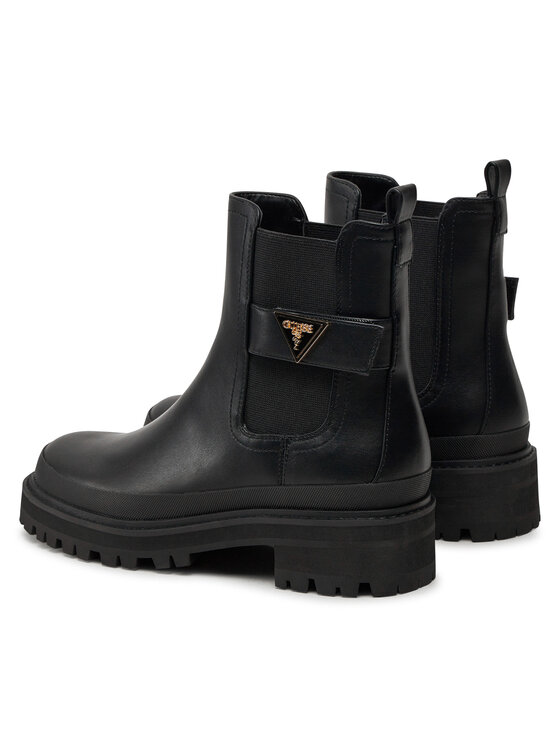 Guess Guess Ботильйони Bensly FLFBEN ELE10 Чорний