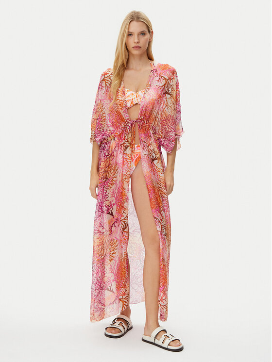 Guess Guess Kimono E5GK02 WE550 Koraljna Regular Fit