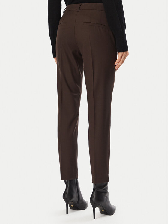 Marella Marella Текстилни панталони Esordio 2623136201 Кафяв Regular Fit
