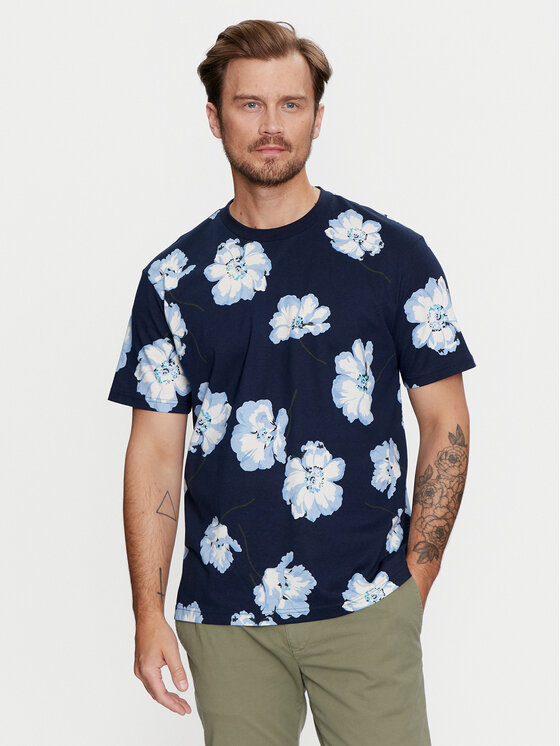 Gap Gap Póló 796255-29 Sötétkék Regular Fit
