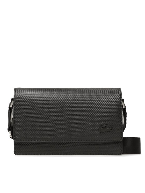 Lacoste Kabelka Flap Reporter Bag NU4118CE Čierna