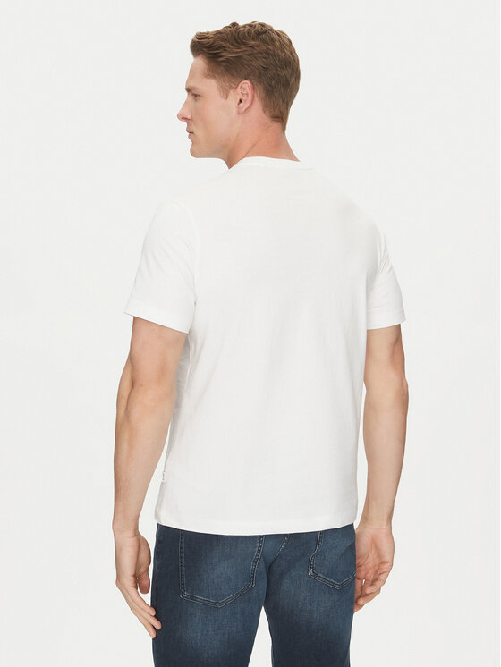 Guess Jeans Guess Jeans T-krekls M5GI54 K8FQ4 Balts Regular Fit