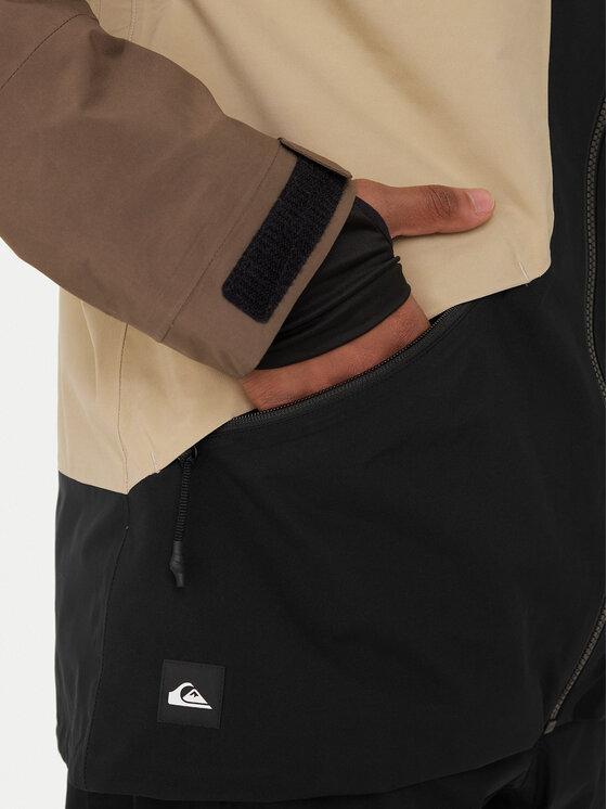 Quiksilver Quiksilver Snowboard jakna Forever Stretch Goretex Jk EQYTJ03477 Smeđa Modern Fit
