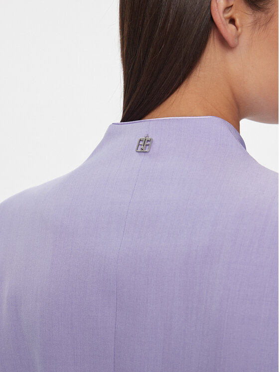 Fracomina Fracomina Sakko FR24SJ3001W67401 Violett Regular Fit