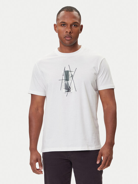 Armani Exchange Armani Exchange T-Shirt XM001440 AF10358 U0009 Bílá Regular Fit