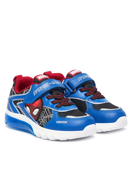 Geox Geox Сникърси J Ciberdron Boy J66LBK 01454 C0245 S Черен
