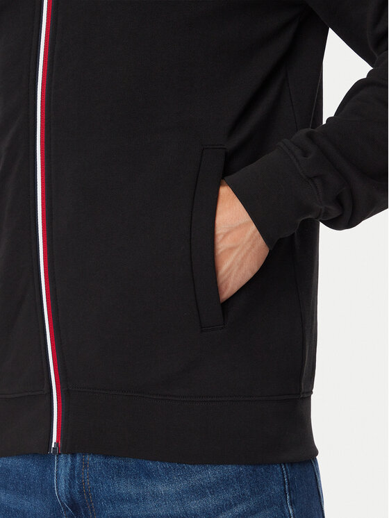 Tommy Hilfiger Tommy Hilfiger Μπλούζα MW0MW45650 Μαύρο Regular Fit