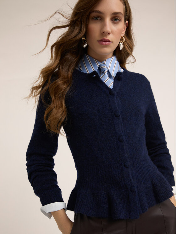 Motivi Motivi Maglione M061W003742N034 Blu Regular Fit