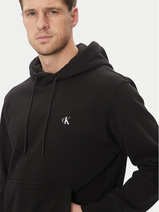 Calvin Klein Jeans Calvin Klein Jeans Pulóver Painted J30J327526 Fekete Regular Fit