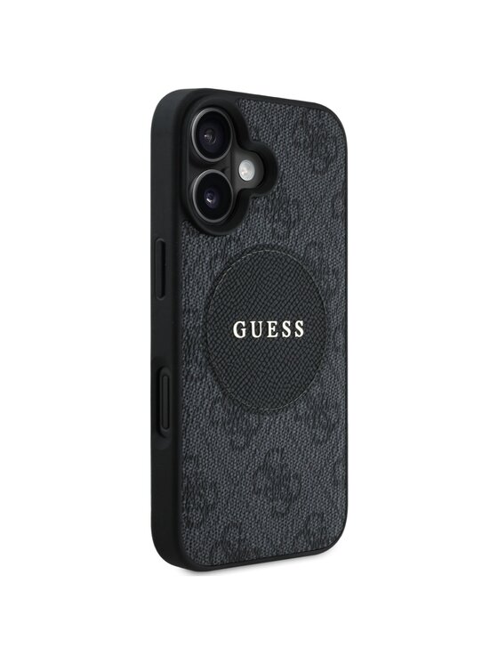 Guess Guess Etui na telefon iPhone 16 Czarny