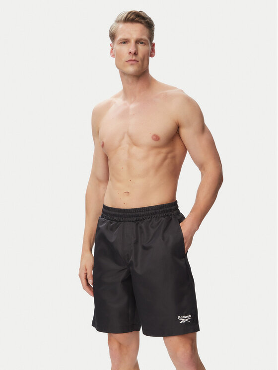 Reebok Reebok Úszónadrág Brennan RK25563CCM Fekete Regular Fit