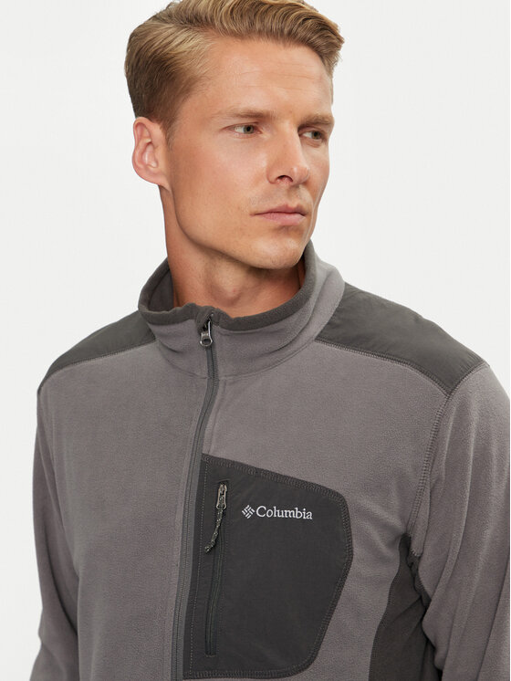 Columbia Columbia Fleecejacke Klamath Range™ 2013604 Grau Regular Fit