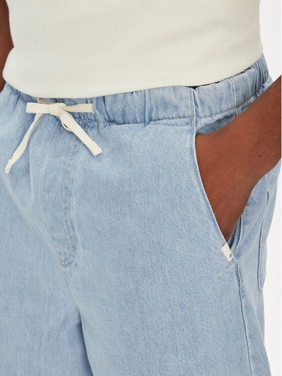 Element Element Szorty jeansowe Chillin ELYDS00103 Błękitny Relaxed Fit