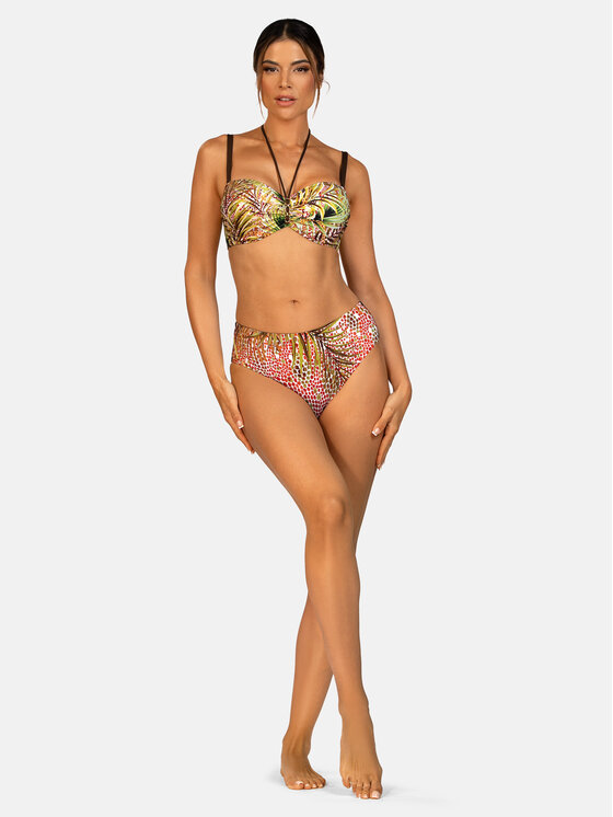 Feba Feba Bikini pezzo sopra FG13 Multicolore