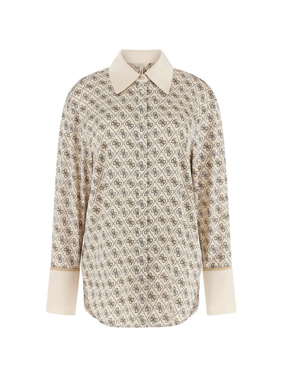 Guess Guess Krekls W4YH47 WF1T2 Bēšs Regular Fit