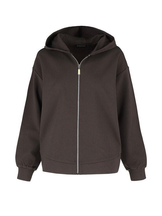 Volcano Volcano Bluza B-CASSI Brązowy Regular Fit