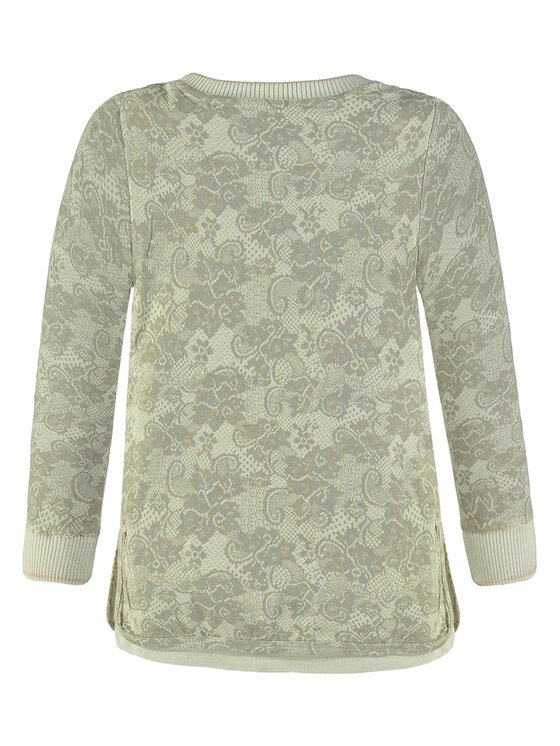 Kanz Kanz Bluzka 1724081-0003 Kolorowy Basic Fit