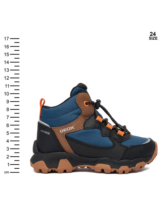 Geox Geox Trekingová obuv J Magnetar B Abx J463ZC 050FU C0948 M Tmavomodrá