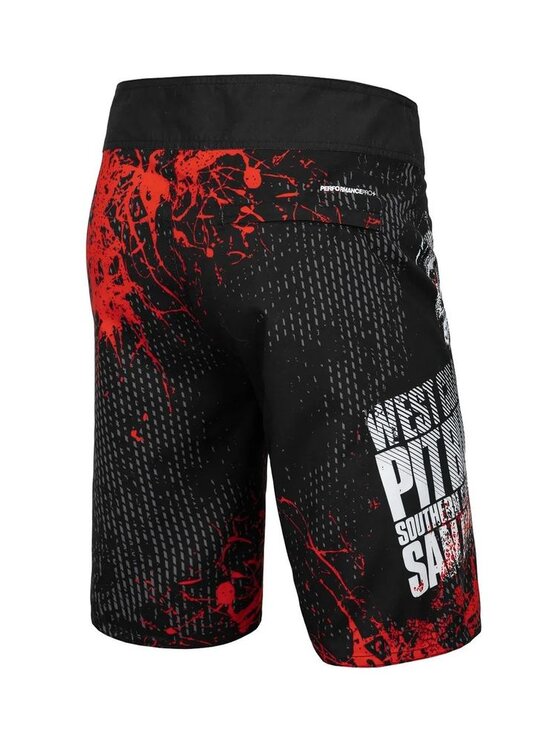 PITBULL PITBULL Kąpielówki Blood Dog Czarny