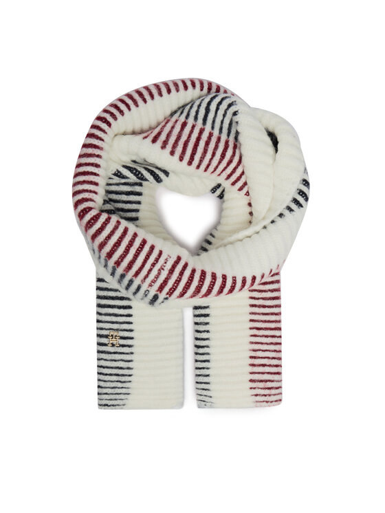 Tommy Hilfiger Tommy Hilfiger Sciarpa Varsity AW0AW16653 Écru