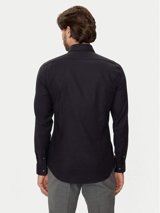 Calvin Klein Calvin Klein Koszula K10K113528 Granatowy Slim Fit
