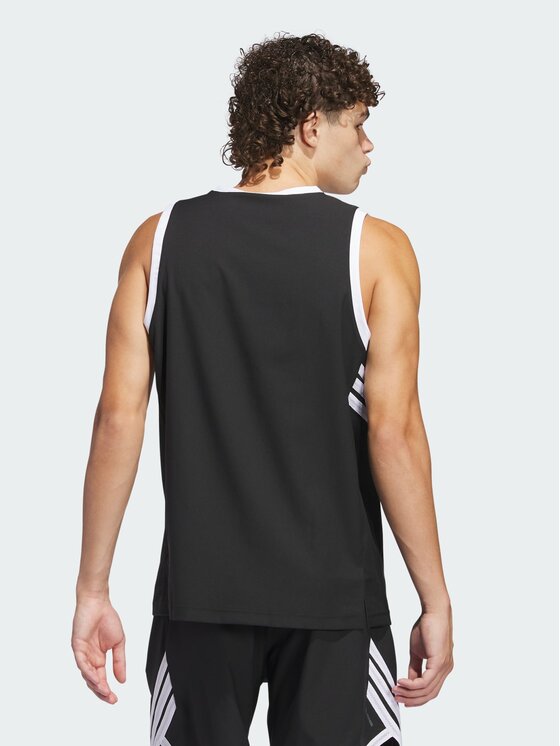 adidas adidas Koszulka techniczna 142401 Czarny Regular Fit
