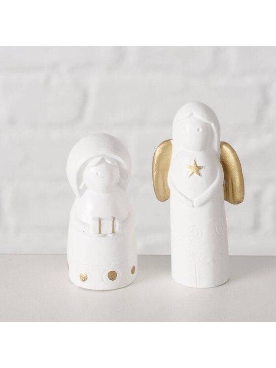 MIAhome MIAhome Figurka Szopka mini PRESEPE Biały