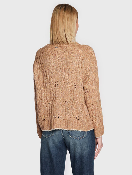 Liu Jo Liu Jo Pullover WF2510 MA05N Beige Regular Fit