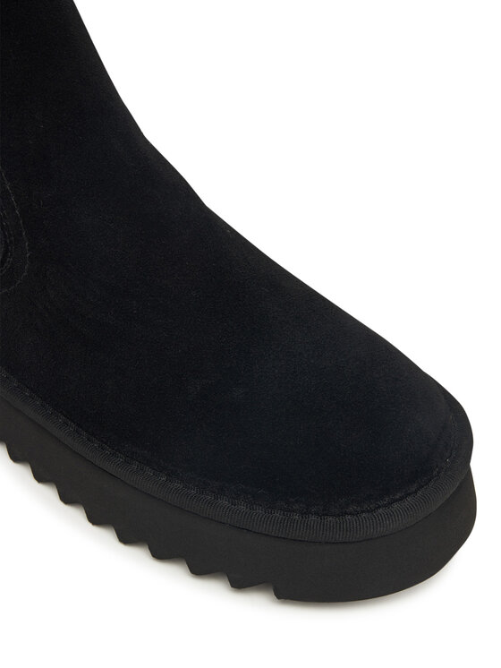 Tamaris Tamaris Kotníková obuv s elastickým prvkem 1-26419-45 Černá