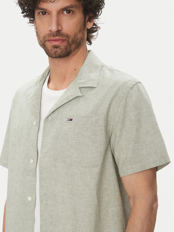 Tommy Jeans Tommy Jeans Camicia DM0DM20895 Verde Regular Fit