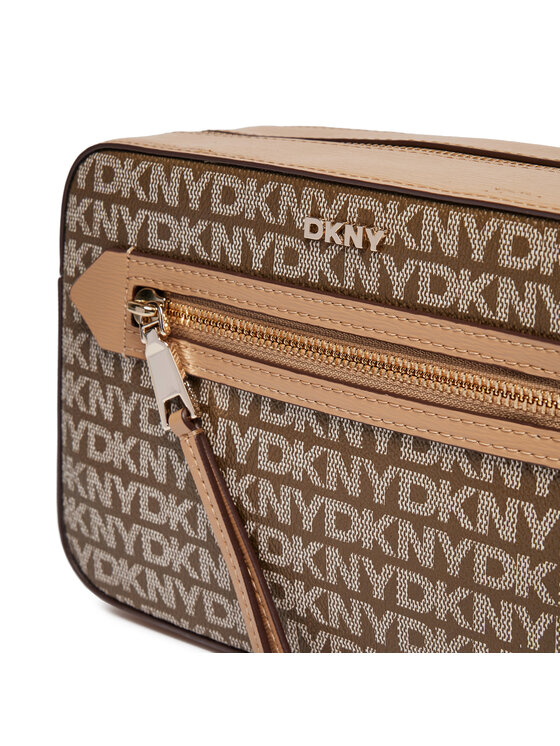 DKNY DKNY Дамска чанта Bryant Ave Camera Ba R42EYE22 Кафяв