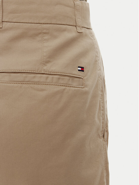 Tommy Hilfiger Tommy Hilfiger Szorty materiałowe WW0WW42457 Beżowy Regular Fit