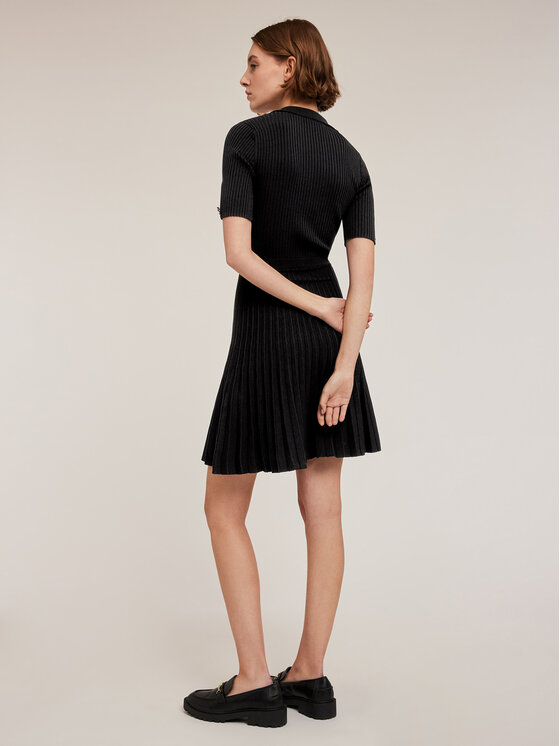 Motivi Motivi Abito da cocktail 7628W001418N033 Nero Slim Fit
