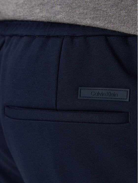Calvin Klein Calvin Klein Chino nohavice LV04LE613G Tmavomodrá Slim Fit