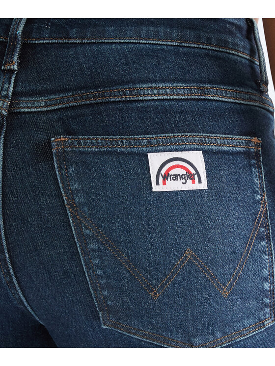 Wrangler Wrangler Jeansy 112379973 Niebieski Flare Fit
