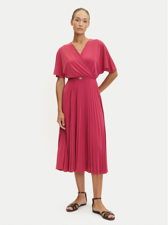 Tatuum Tatuum Коктейльна сукня Galija T2507.214 Рожевий Regular Fit