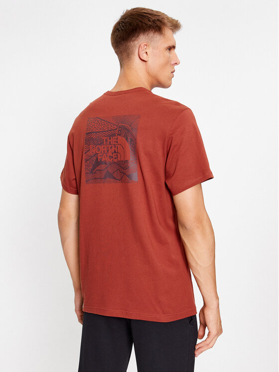 The North Face The North Face T-Shirt Redbox Celebration NF0A7X1K Brązowy Regular Fit