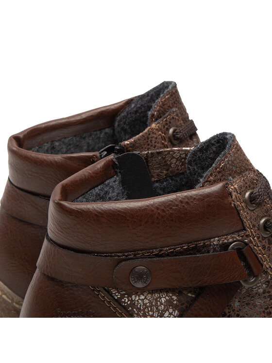 Rieker Rieker Schnürschuhe L7527-24 Braun