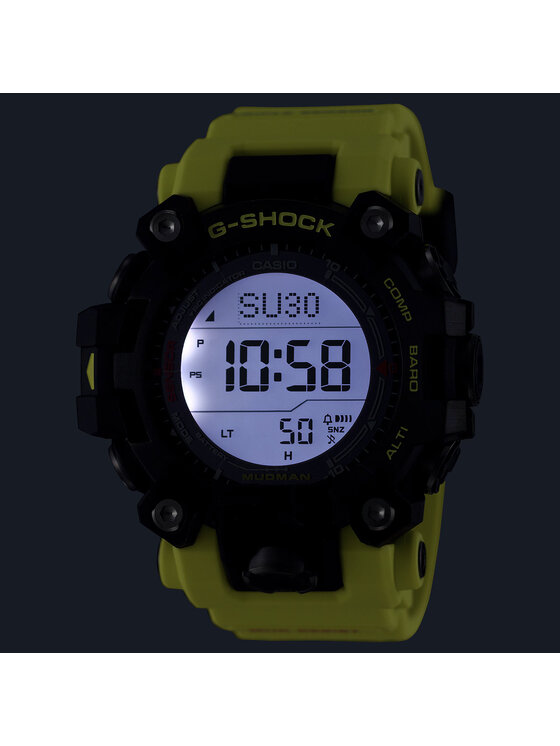 Casio Casio Zegarek GW-9500MRY-1A9ER Zielony