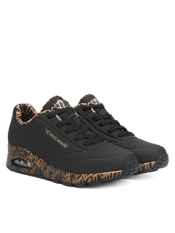 Skechers Skechers Sportcipők Uno 155506/BKRG Fekete