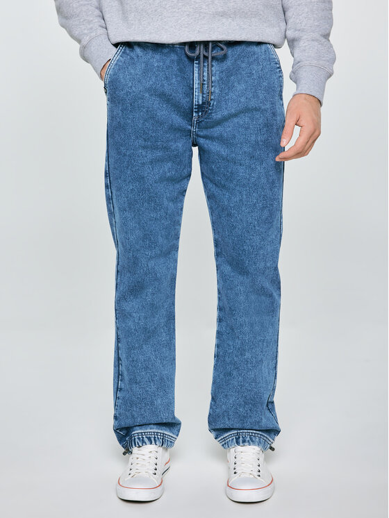 BIG STAR BIG STAR Jeansy WILLU Niebieski Loose Fit