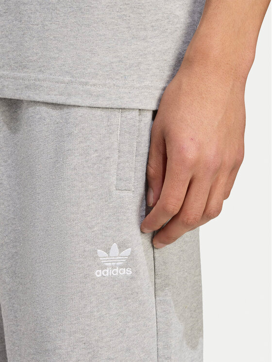 adidas adidas Спортни шорти Essentials Trefoil JW8624 Сив Regular Fit