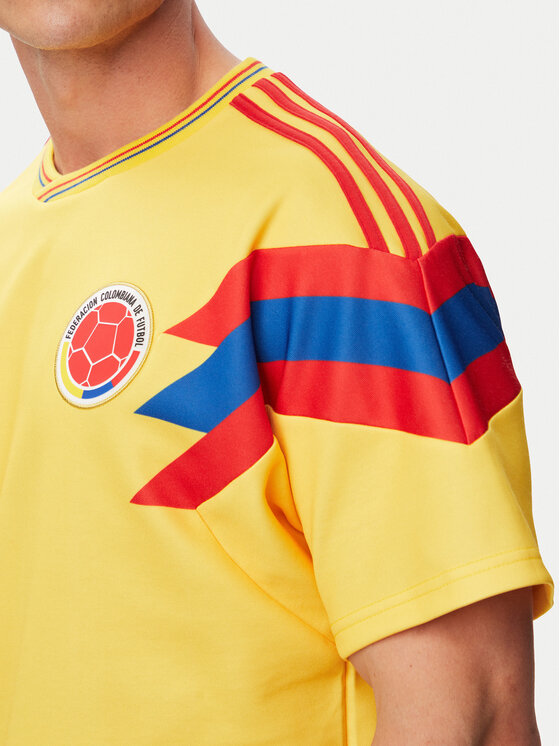 adidas adidas Maglietta tecnica Colombia Away Jersey 1990 JN3713 Giallo Regular Fit