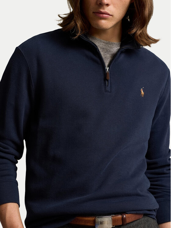 Polo Ralph Lauren Bluza Lsl 710671929029 Granatowy Regular