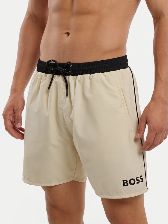 BOSS BOSS Úszónadrág Starfish 50514429 Bézs Regular Fit