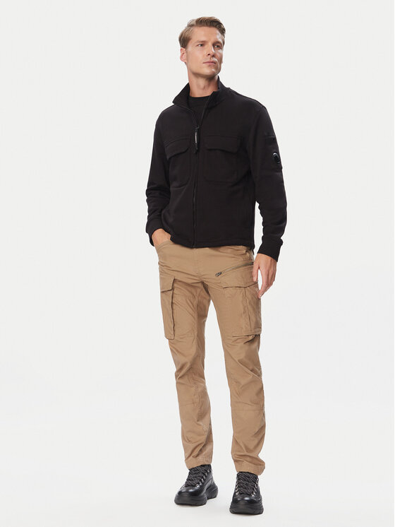 C.P. Company C.P. Company Džemperis 21CMSS028A005086W Juoda Regular Fit