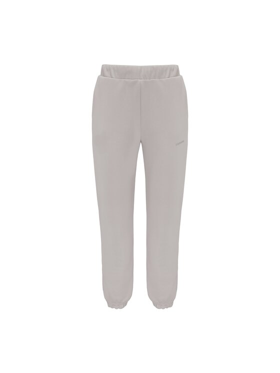 La Mania La Mania Kalhoty z materiálu MOTION GREY Šedá Classic Fit